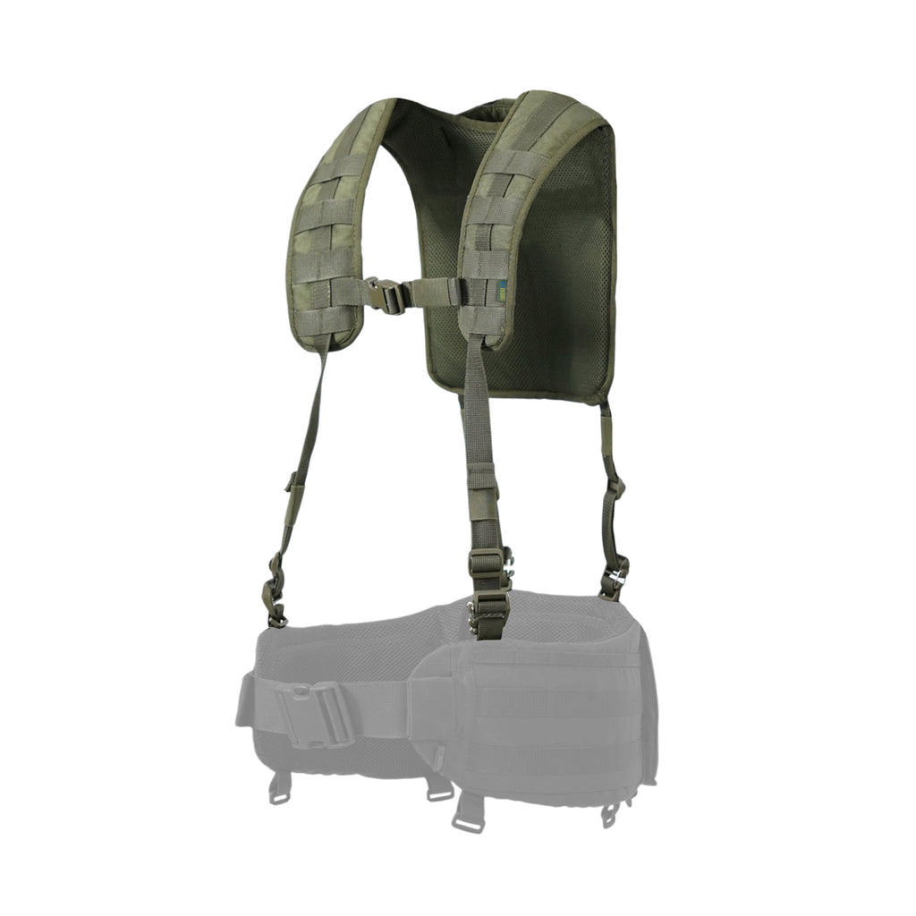 Лямки хакі для ремінно-плечової системи (РПС) Kiborg Cordura