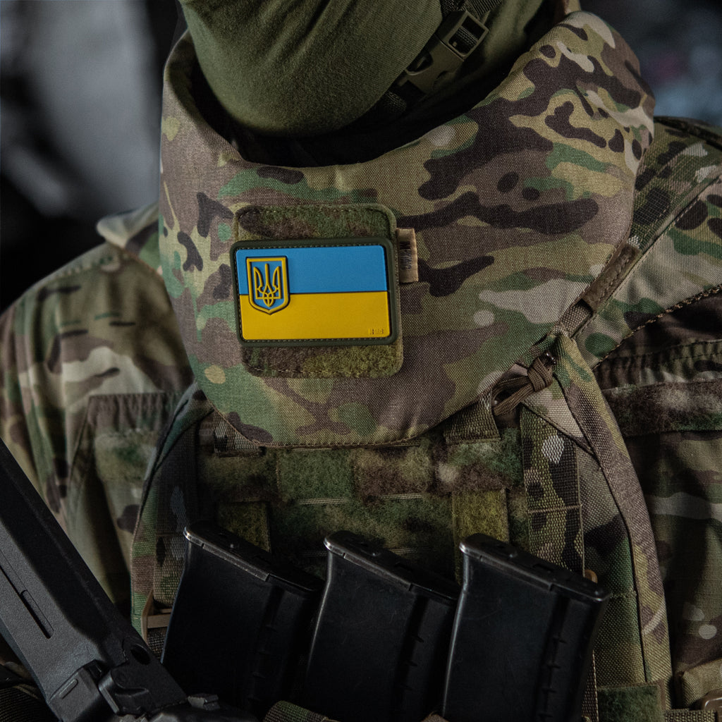 M-Tac нашивка прапор України з гербом PVC
