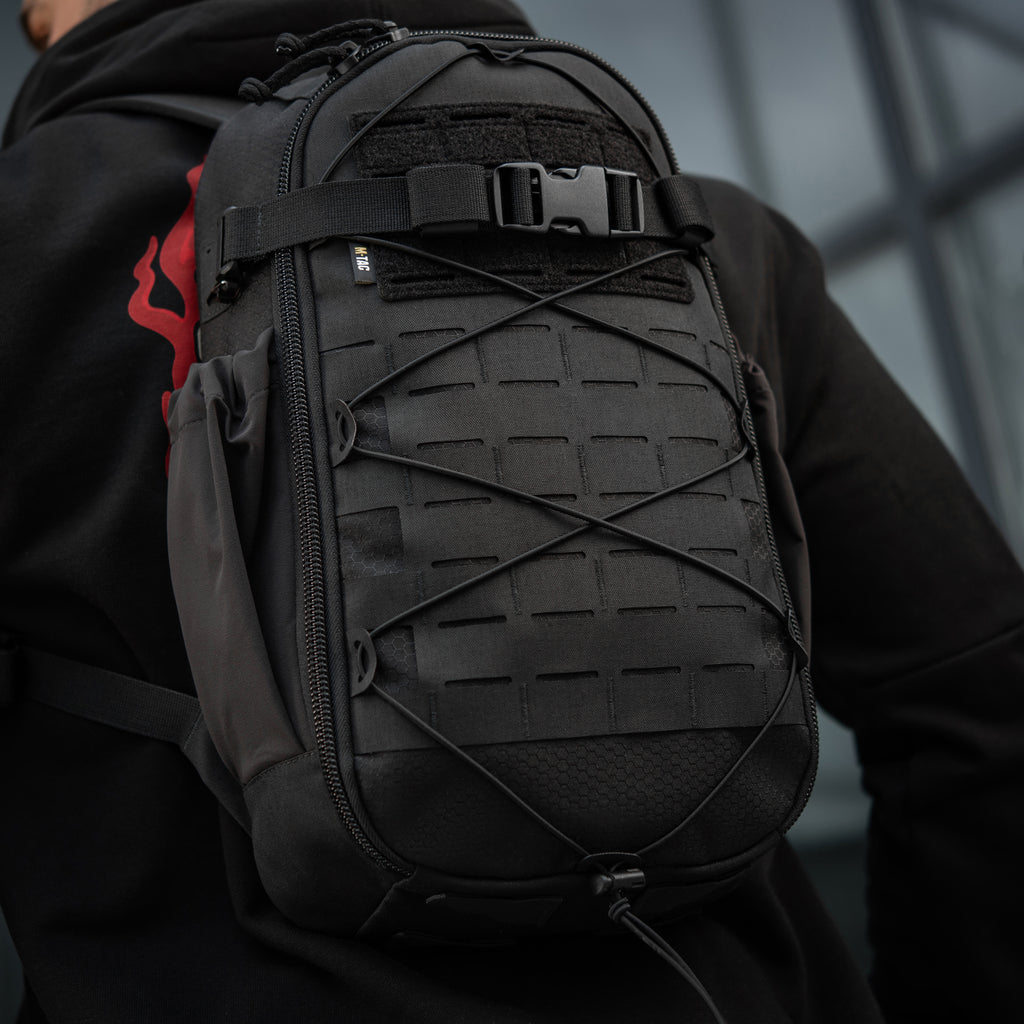 M-Tac рюкзак Sturm з ергономічними лямками Elite Black