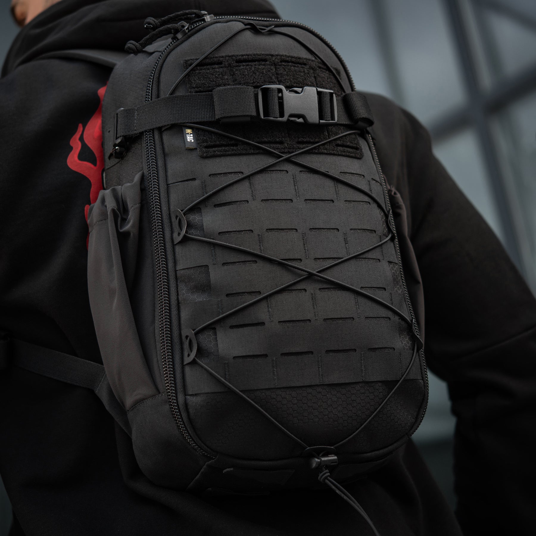 M-Tac рюкзак Sturm з ергономічними лямками Elite Black