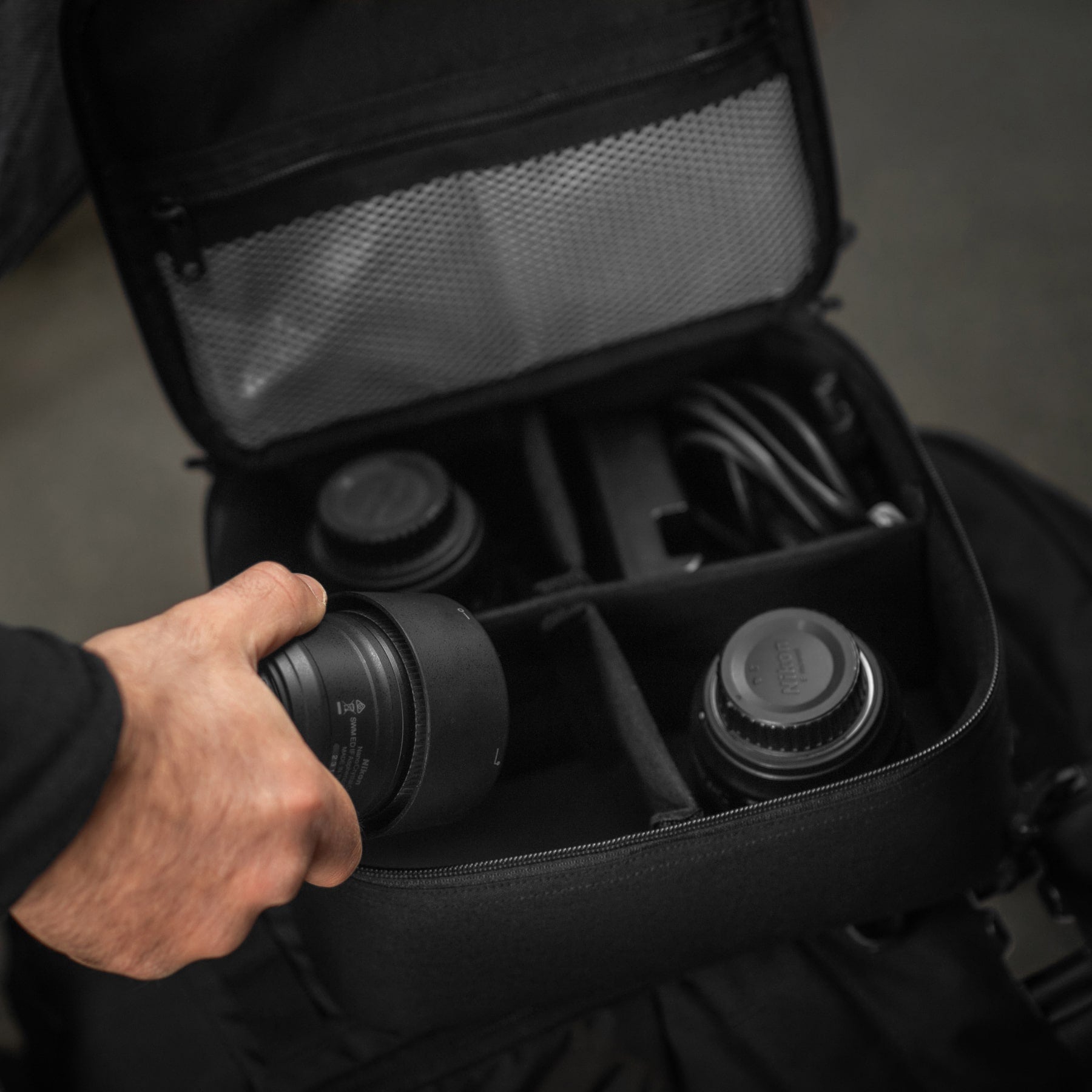 M-Tac органайзер утилітарний Hardshell Utility box L Black