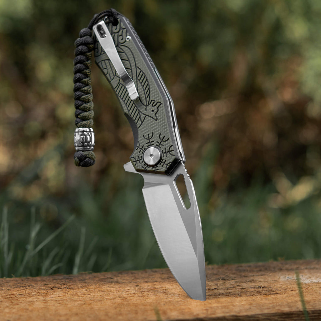 M-Tac ніж складний Type 12 Scandinavian Black/Olive