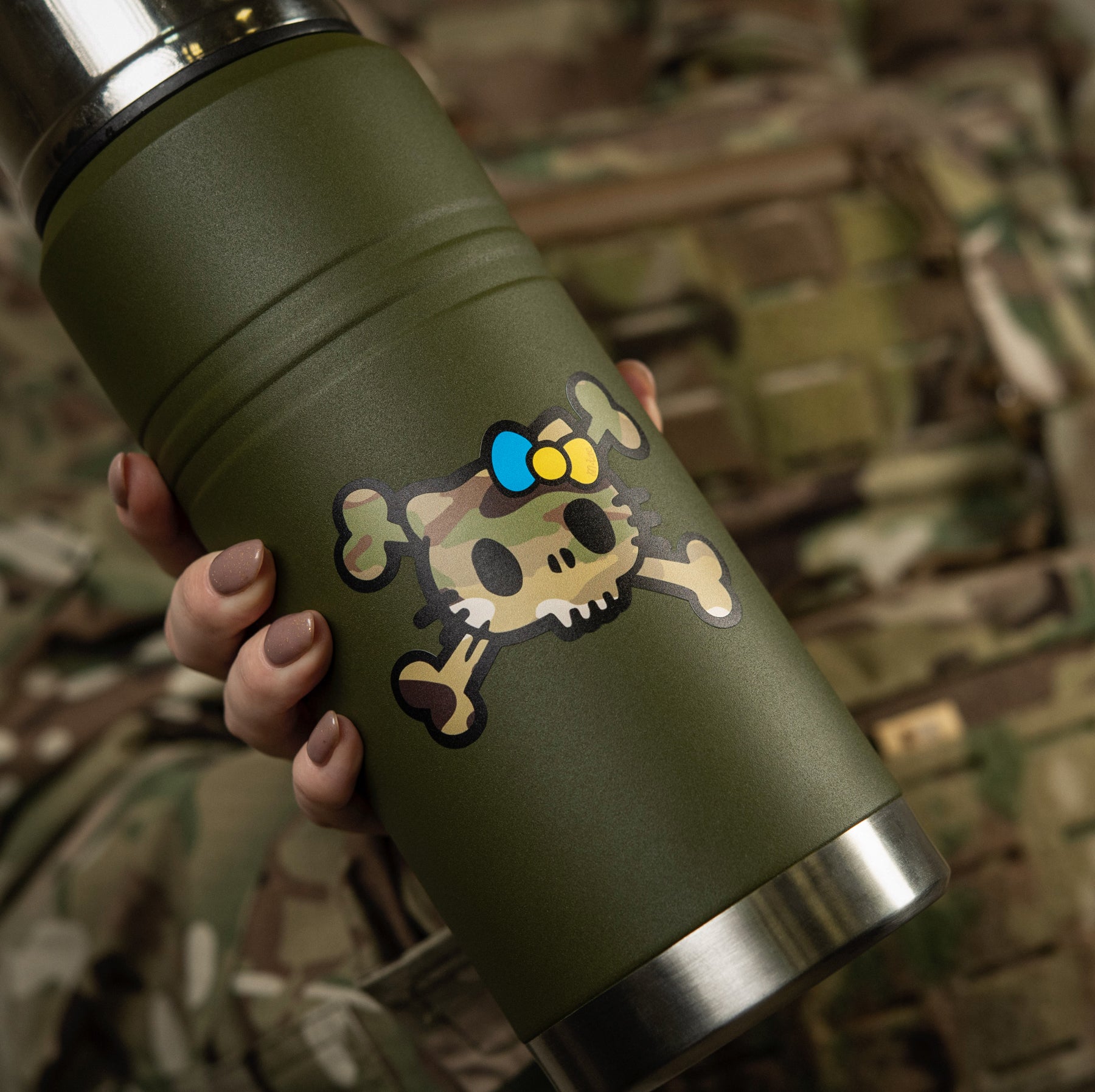 M-Tac наклейка Hello Kitty Small Multicam