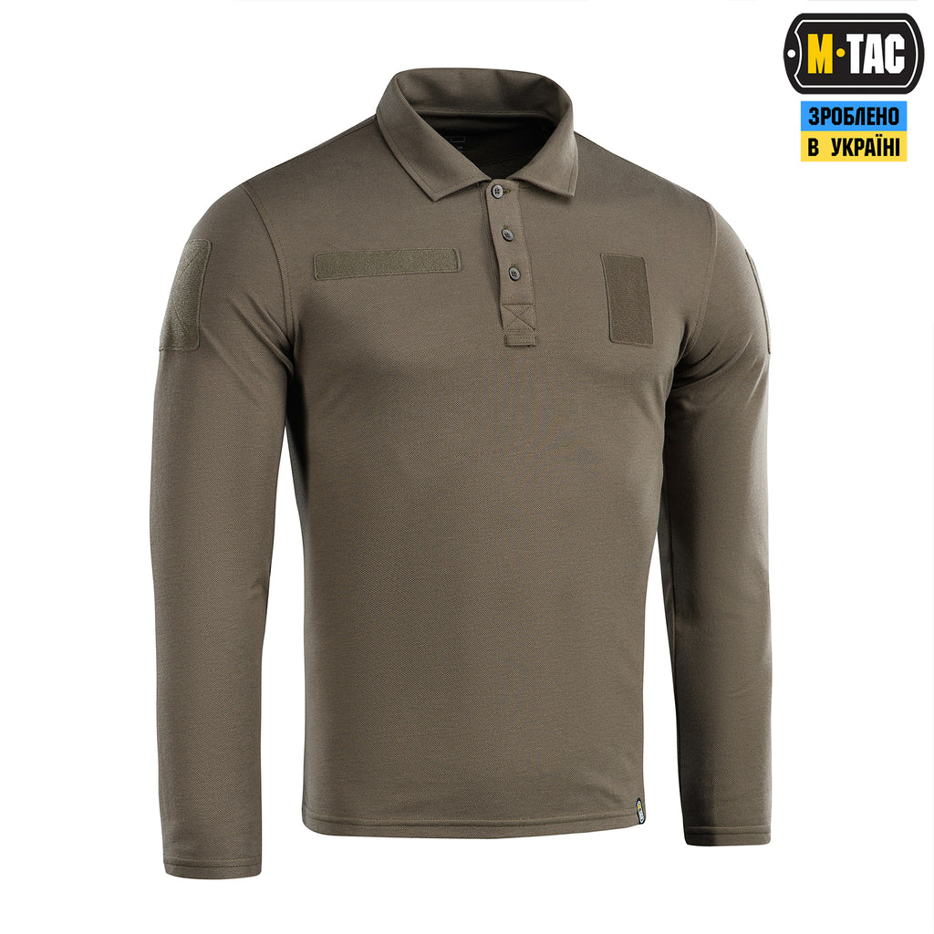 M-Tac поло тактичне довгий рукав 65/35 Dark Olive