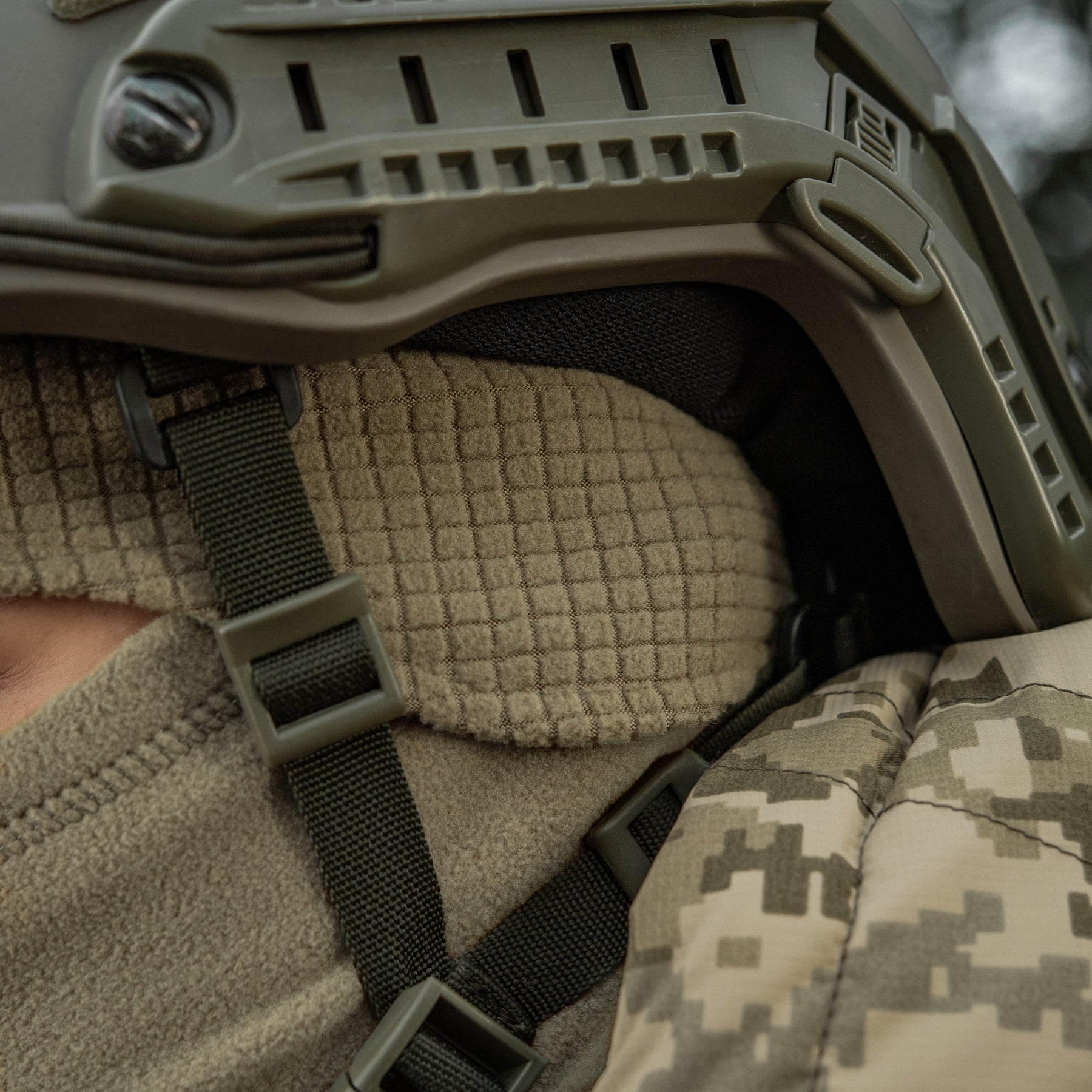 M-Tac шапка-підшоломник Gen.II фліс ріп-стоп Tan