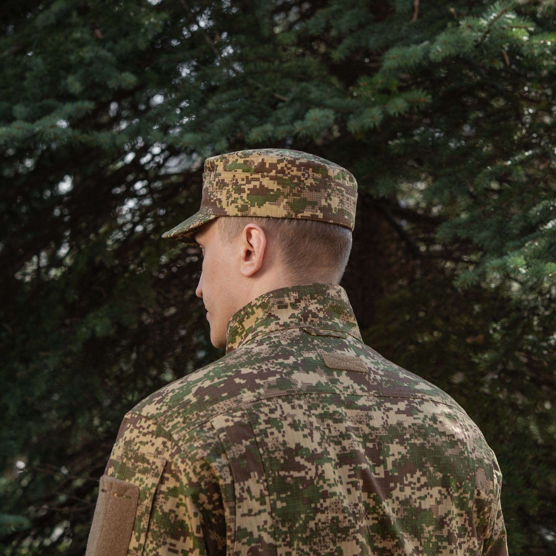 M-Tac Кашкет-мазепинка з гербом ріп-стоп NGU Camo
