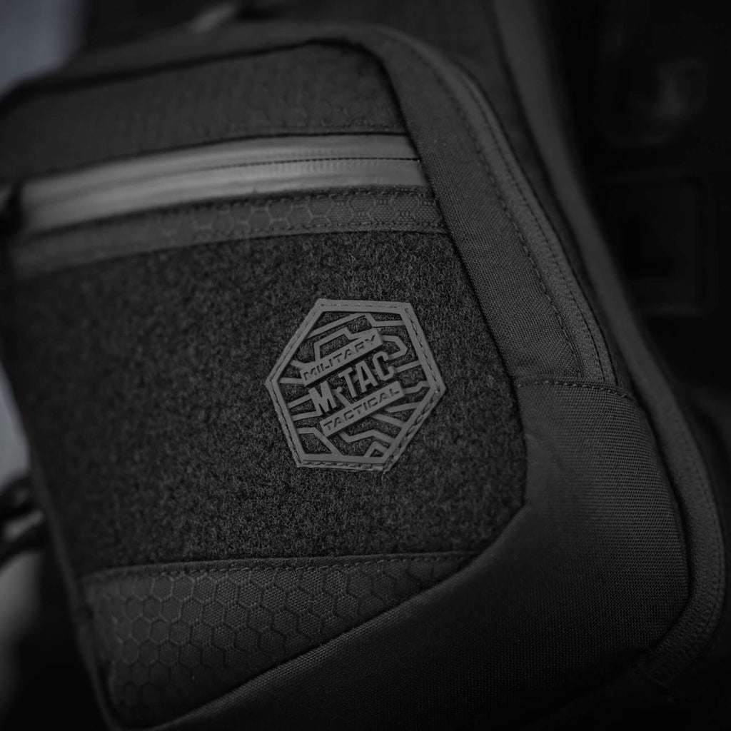 M-Tac сумка Sling Pistol Bag Hex з липучкою Black