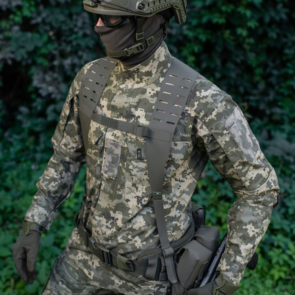 M-Tac ремені плечові для тактичного пояса Laser Cut Ranger Green