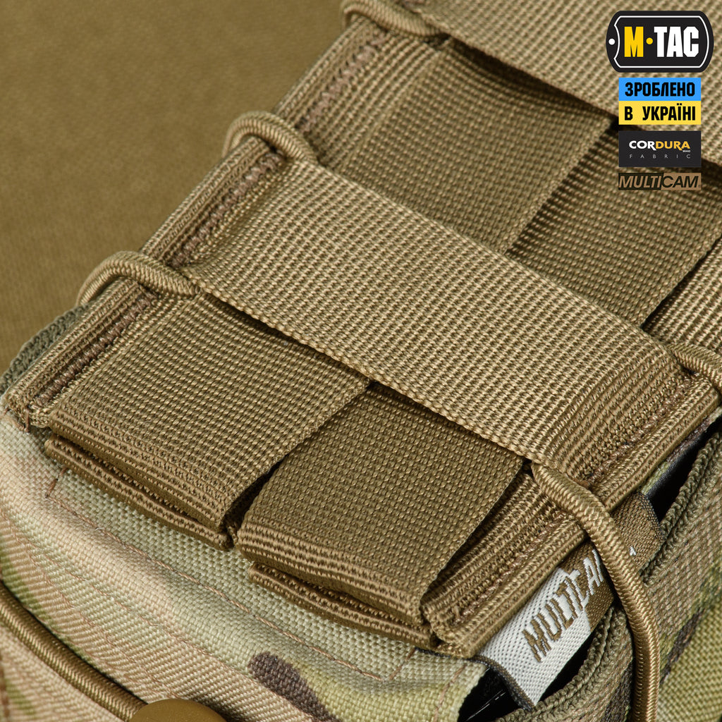 M-Tac підсумок для АК відкритий подвійний Gen.3 Laser Cut Multicam