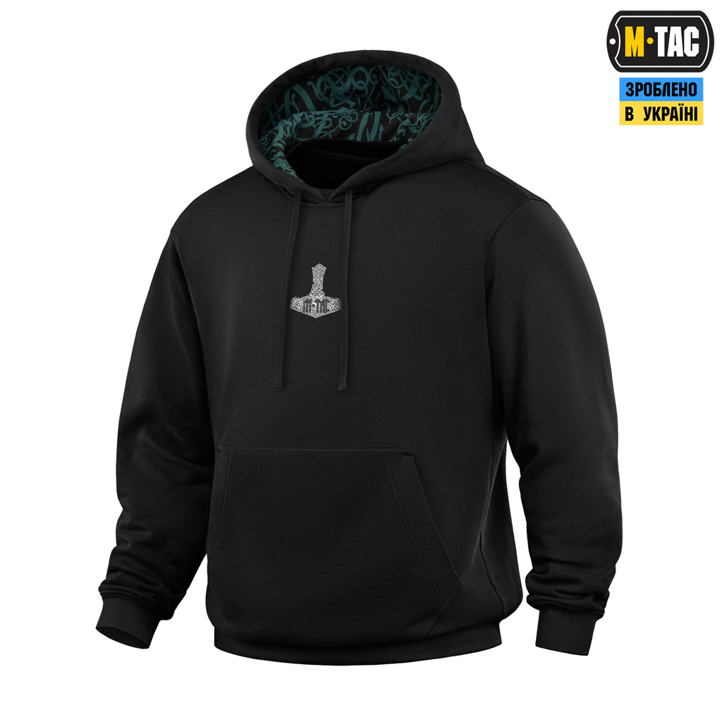 M-Tac кофта Hoodie Ragnarok Cotton Hard Black