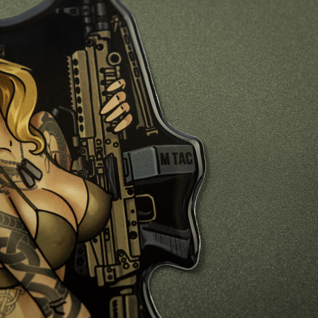 M-Tac наклейка Tactical girl №5 Skandinavik
