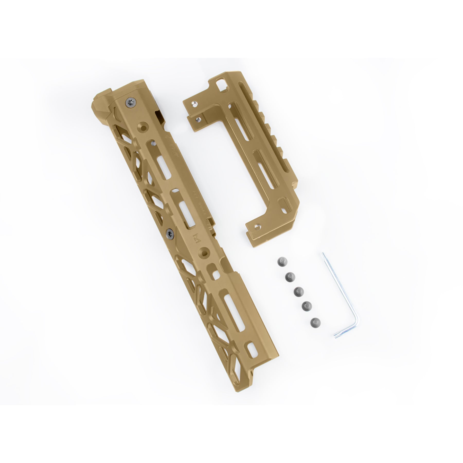 Крук M-Lock цівка для АКС-74У коротка верхні накладка Coyote (1U044A)