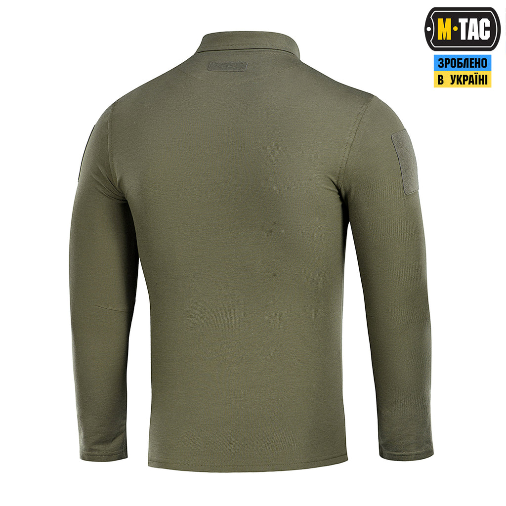 M-Tac поло тактичне довгий рукав 65/35 Army Olive