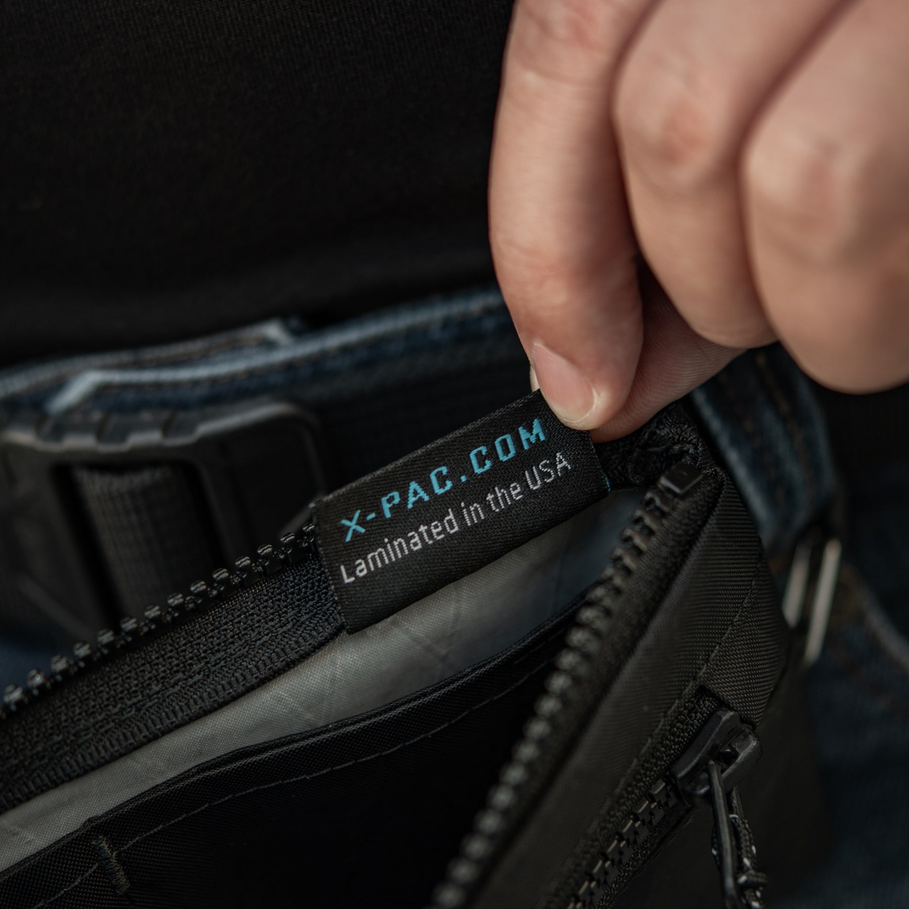 M-Tac гаманець горизонтальний з карабіном X-PAC Elite Black