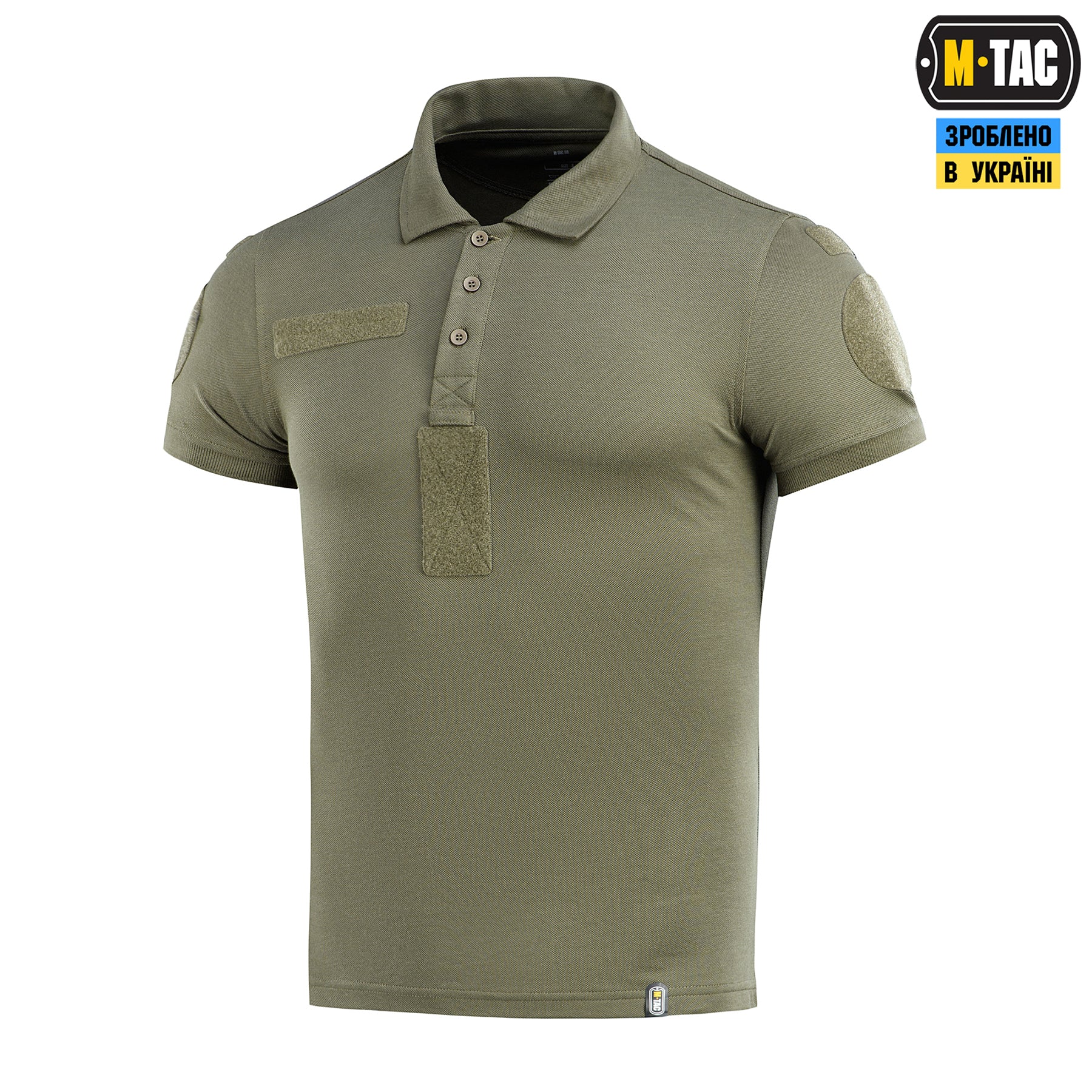 M-Tac поло НГУ з світловідбивним написом 65/35 Army Olive