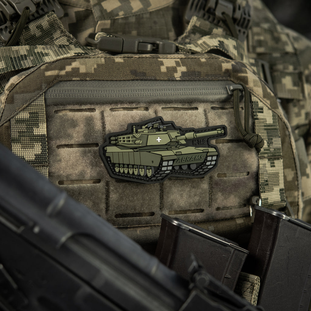 M-Tac нашивка ABRAMS (PVC) olive