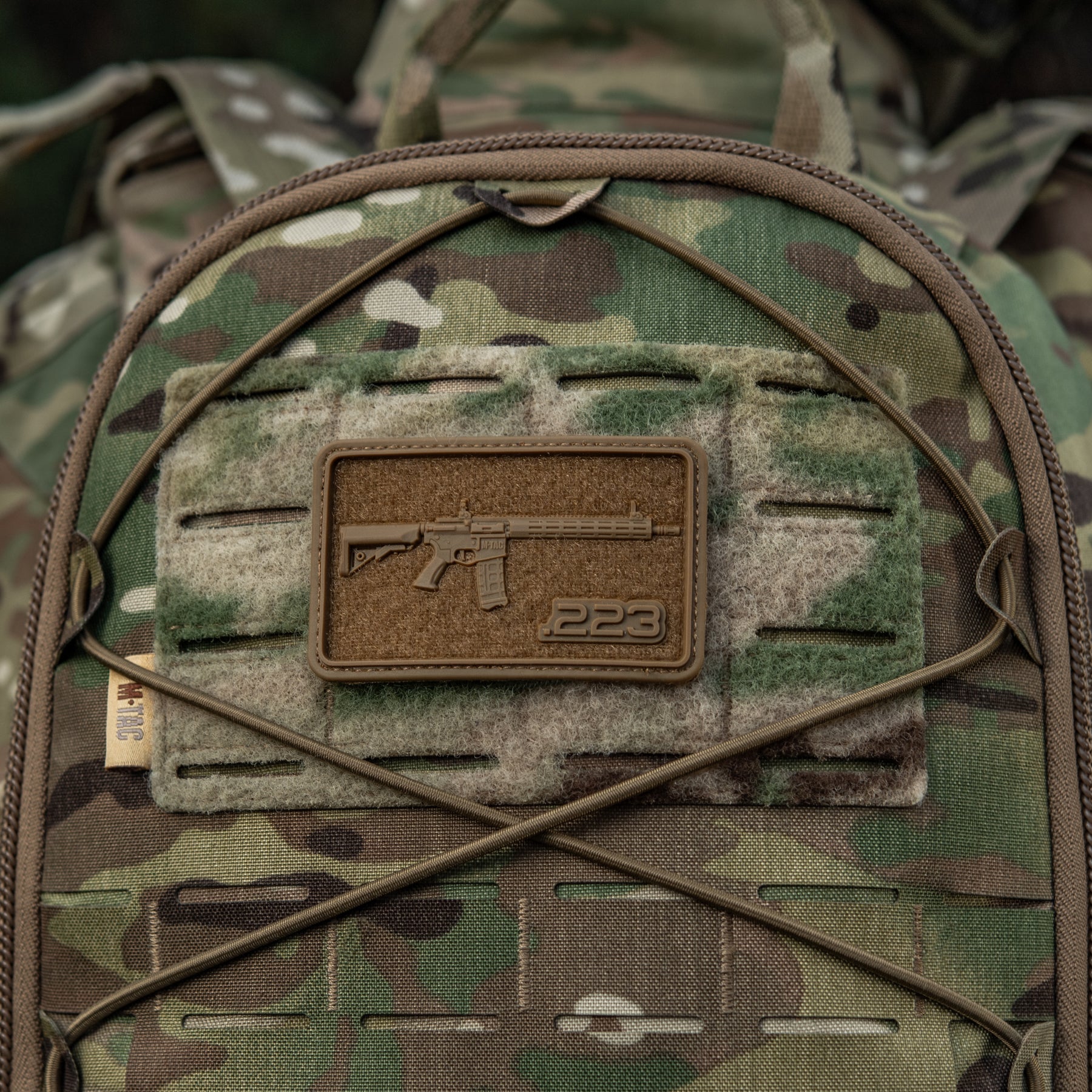 M-Tac нашивка AR-15 Velcro/PVC Coyote