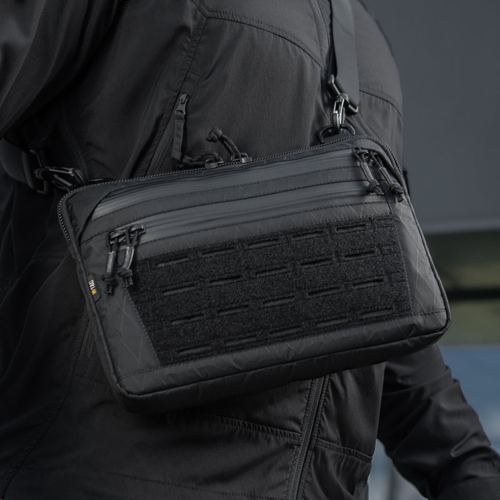 M-Tac сумка Admin Bag Medium X-PAC Elite з липучкою Black