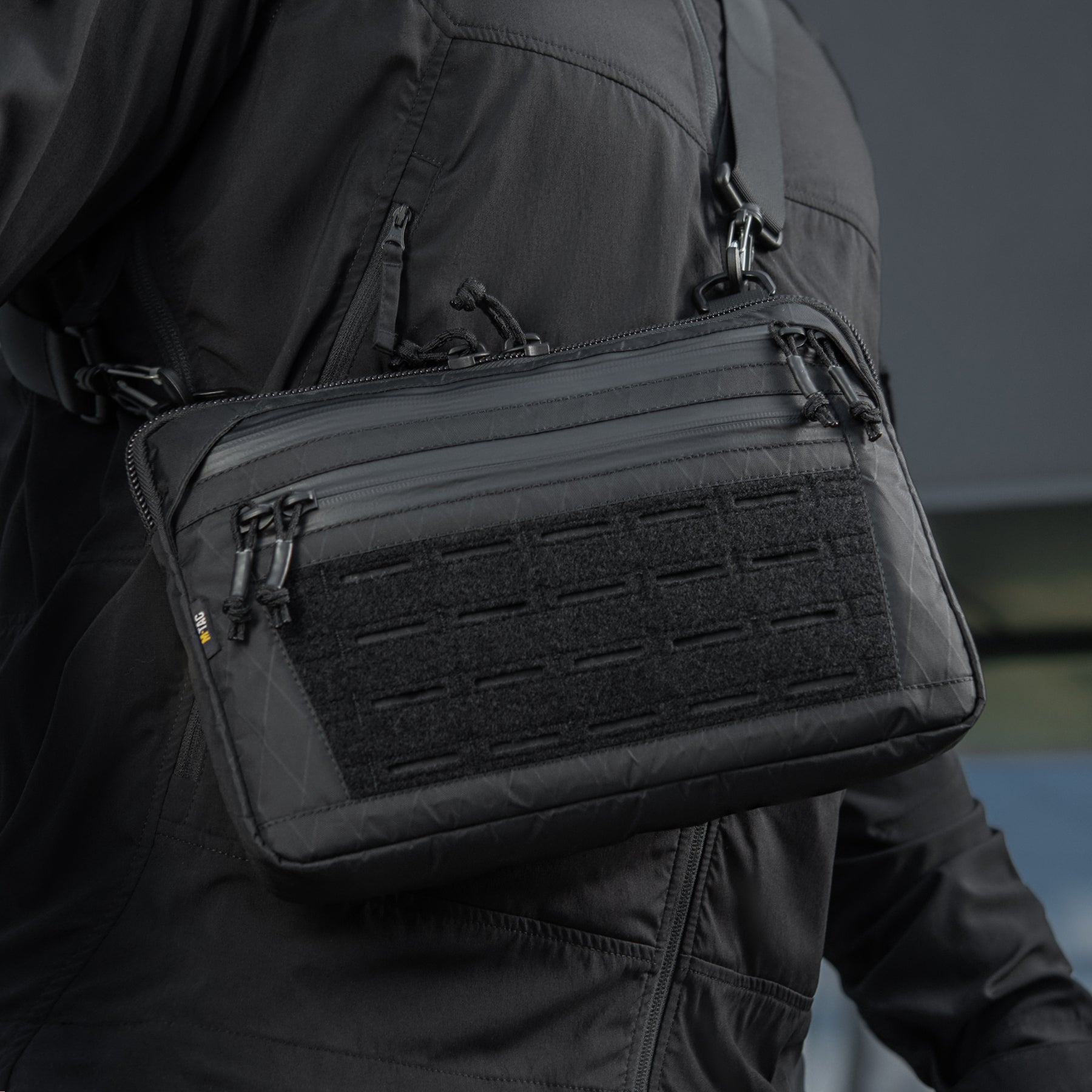 M-Tac сумка Admin Bag Medium X-PAC Elite з липучкою Black