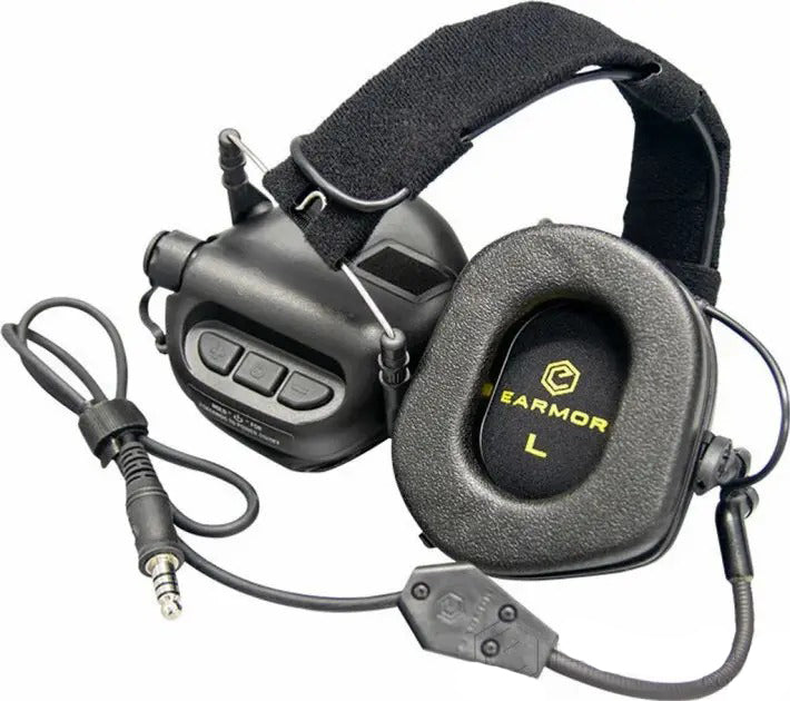 Навушники EARMOR M32 з універсальним кріпленням Чорні
