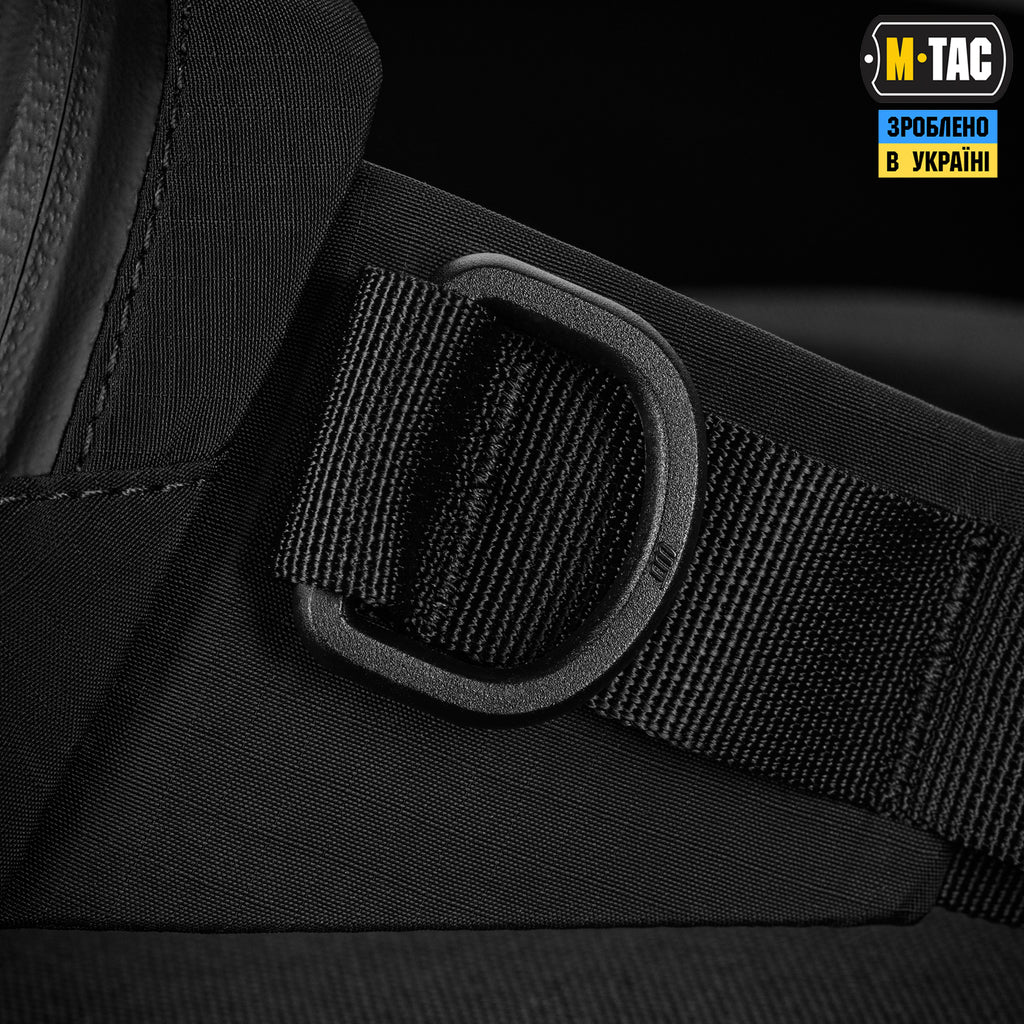 M-Tac сумка City Waist Bag з липучкою Lite-NR Elite Black