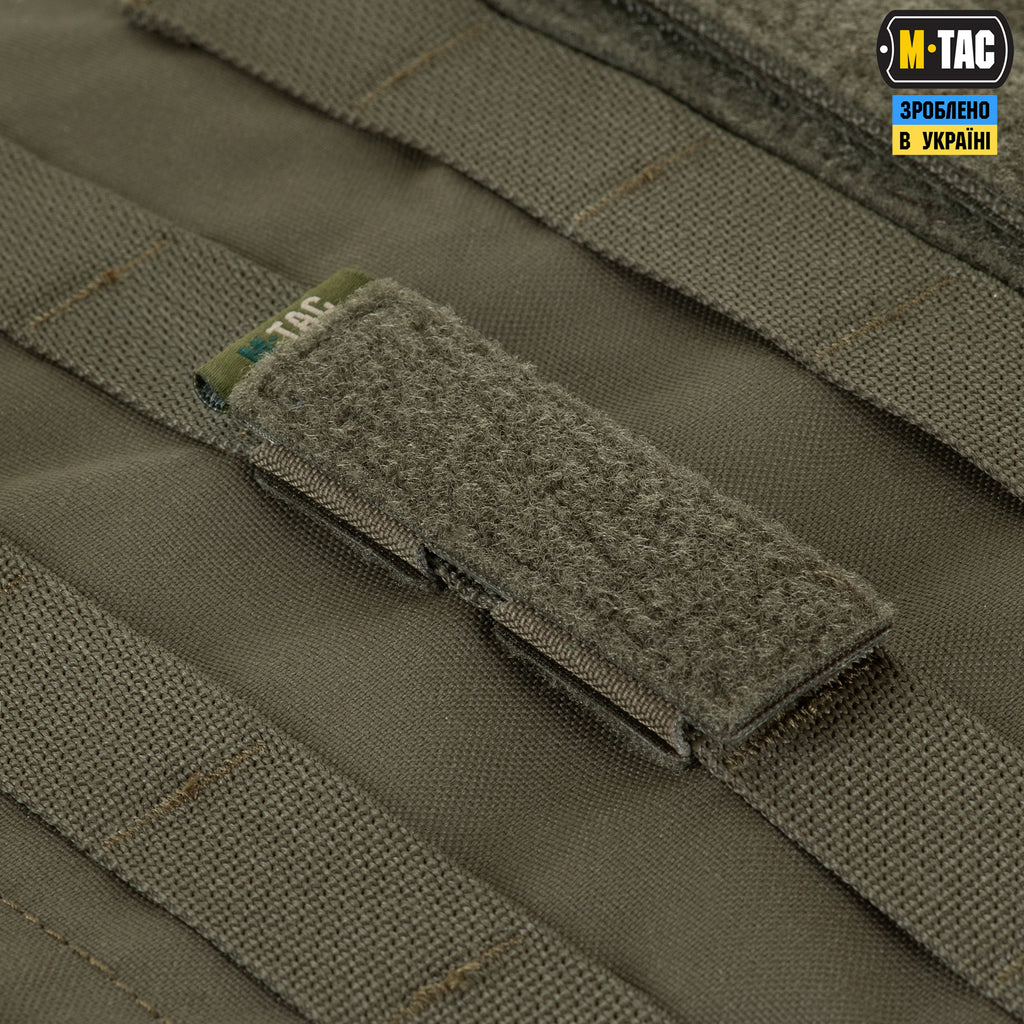 M-Tac панель для нашивок на MOLLE 80x26 Ranger Green