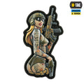 M-Tac нашивка Tactical girl №4 PVC tatoo Якудза