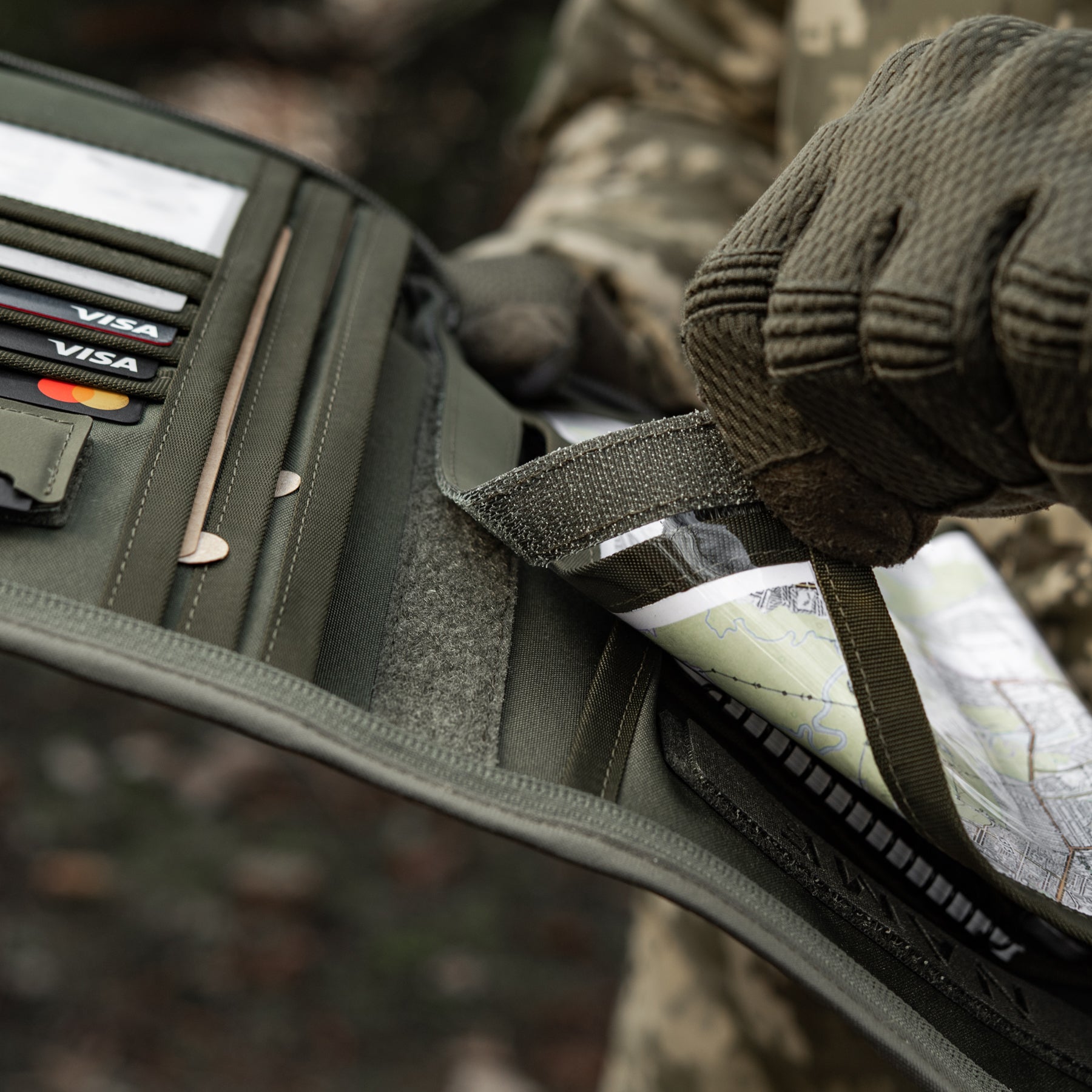 M-Tac планшет-органайзер А5 Elite Ranger Green