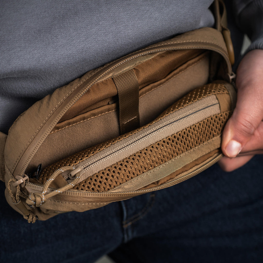 M-Tac сумка City Waist Bag з липучкою Lite-C Elite Coyote