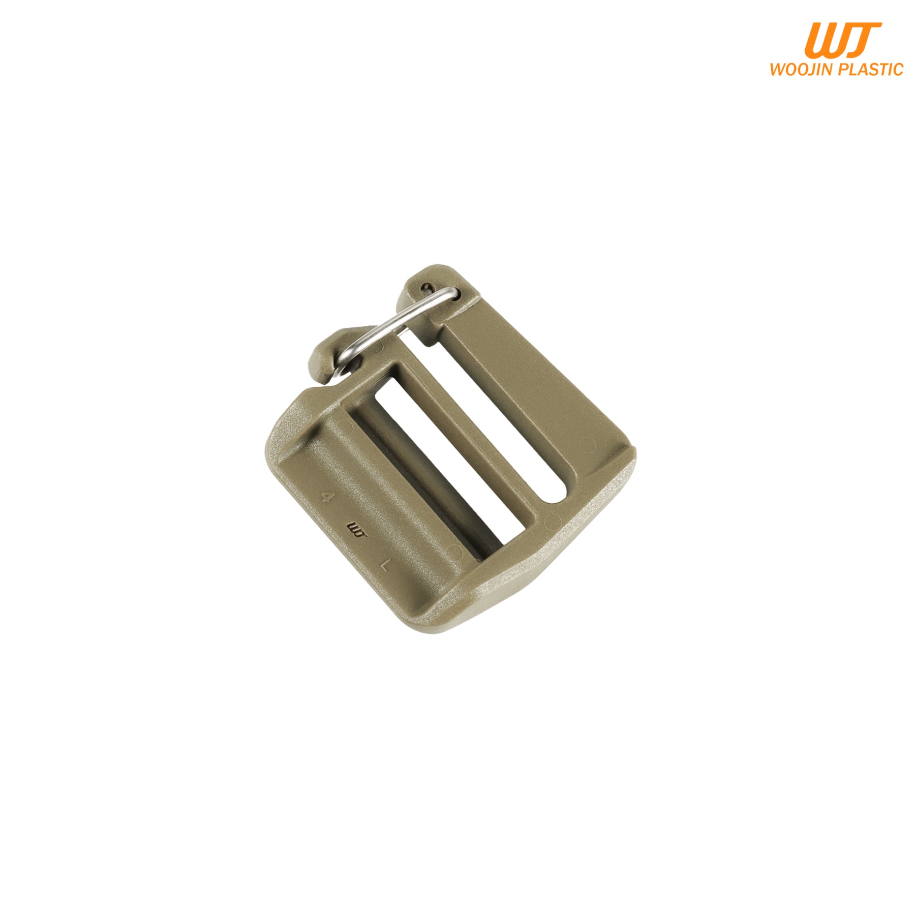 Woojin Plastic регулятор ременя з замком Gate Keeper Lock 25mm HD Tan Left