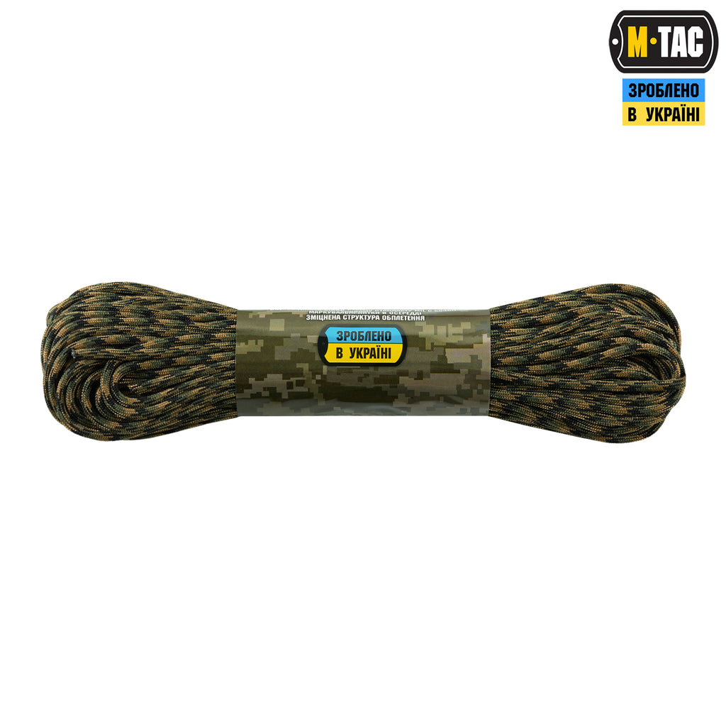 M-Tac паракорд 550 mil-spec 30m Woodland Marpat