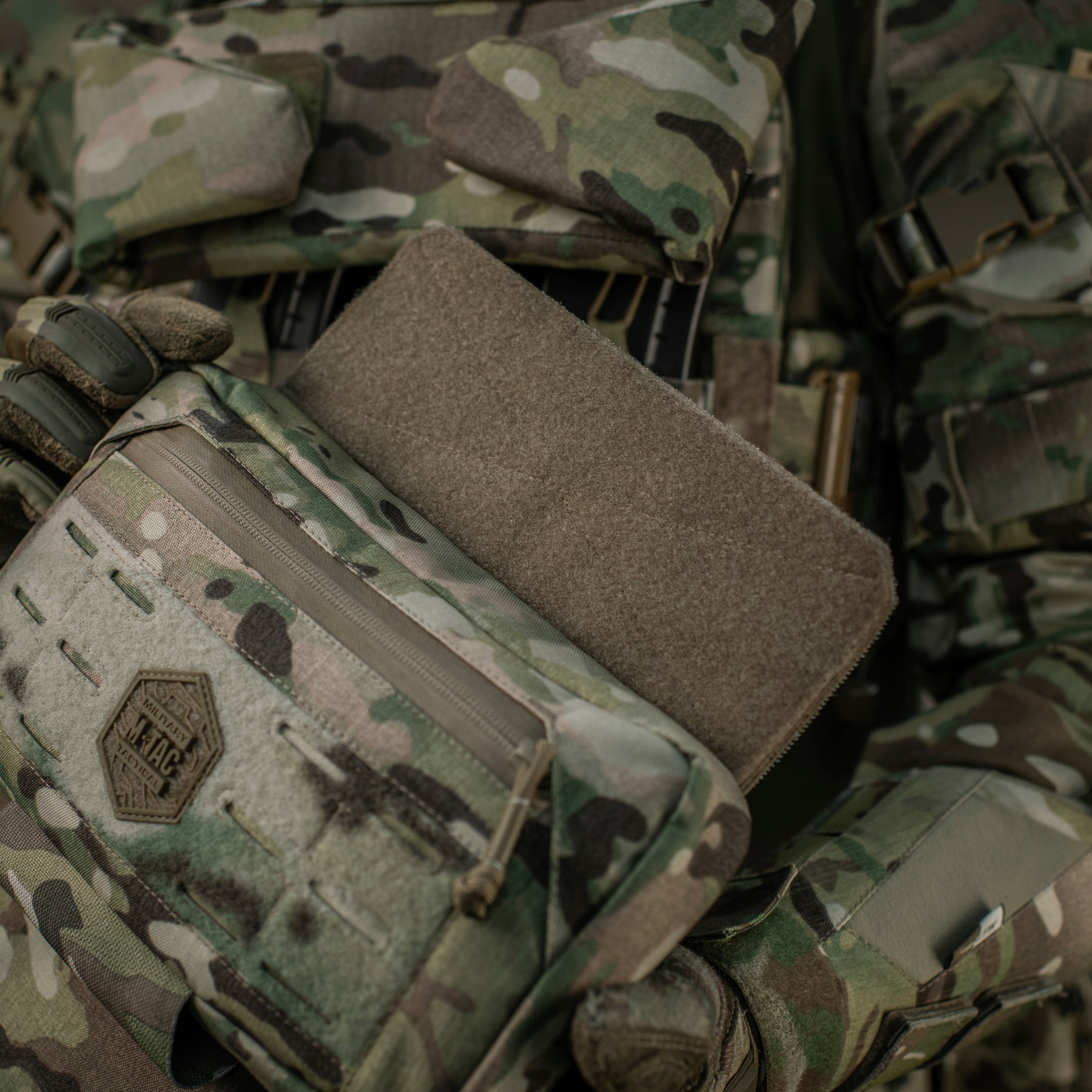 M-Tac захист живота з балістичним пакетом 1 клас захисту Multicam