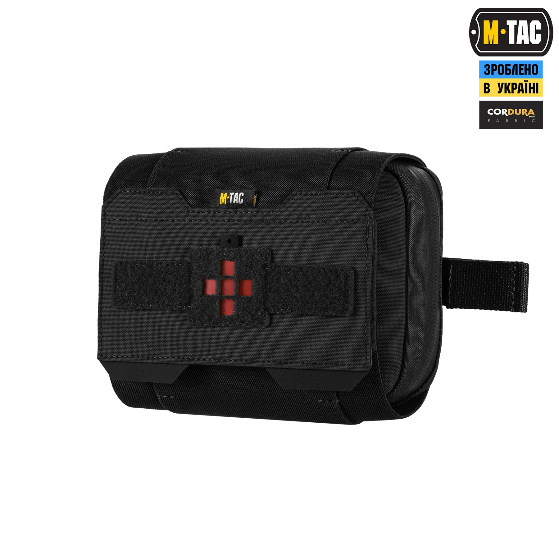M-Tac підсумок медичний горизонтальний Large Elite Black