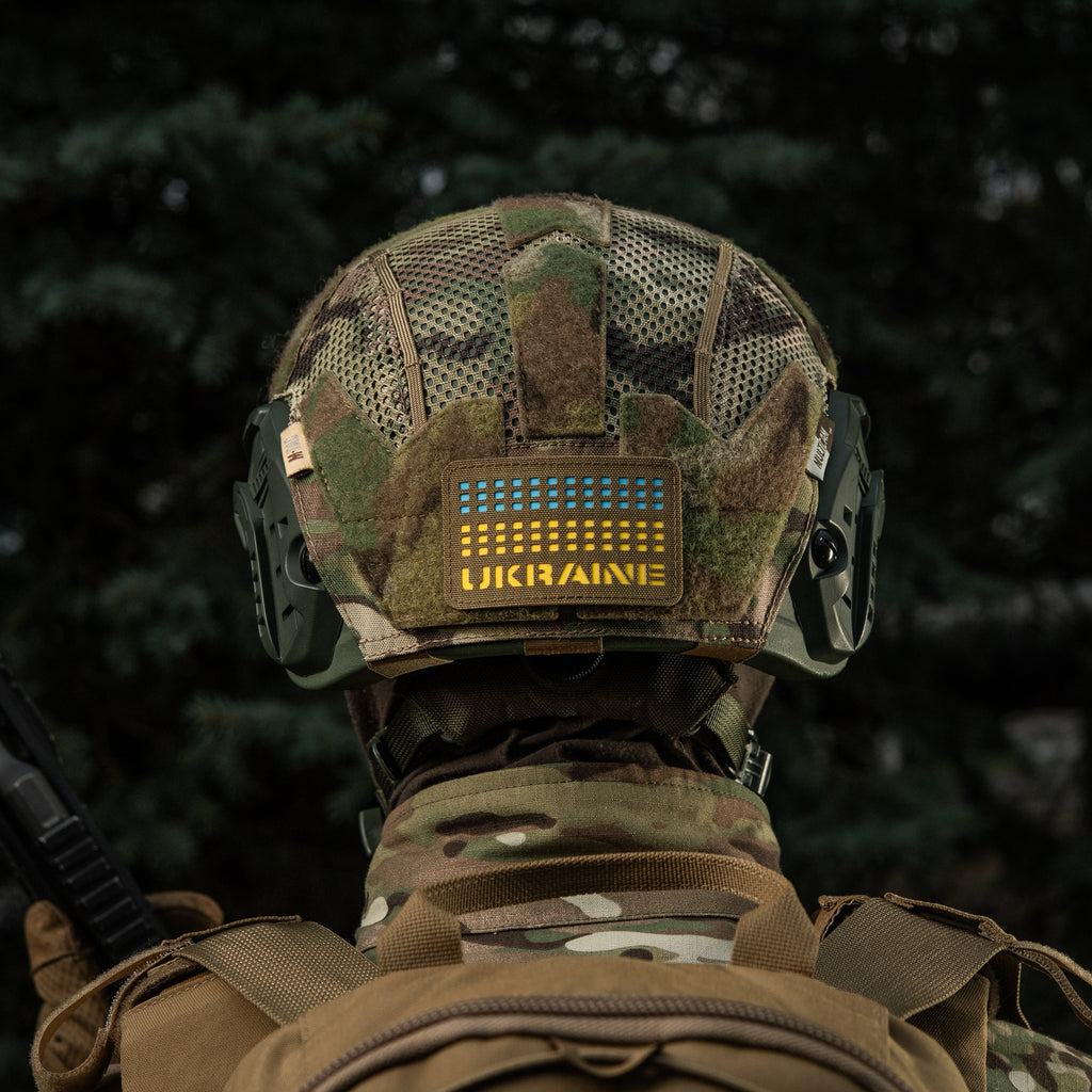 M-Tac нашивка Ukraine Laser Cut Coyote/Yellow/Blue/GID