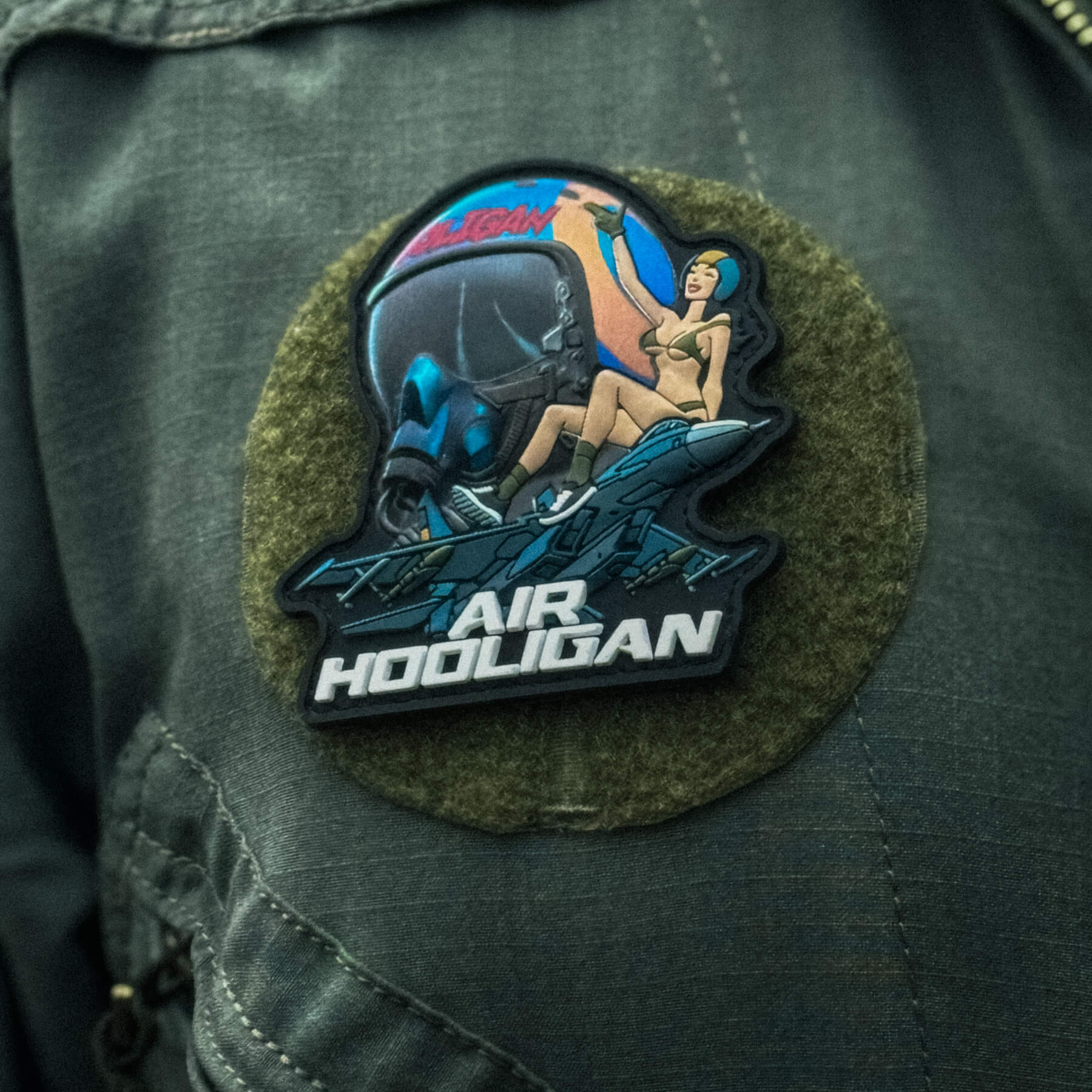 M-Tac нашивка Air Hooligan PVC