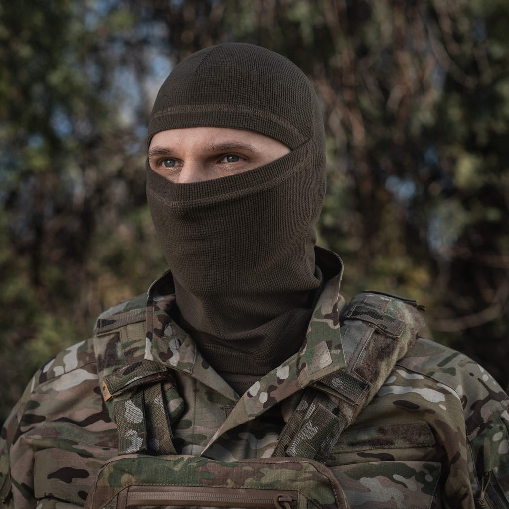 M-Tac балаклава-ніндзя Basic мікрофліс ріп-стоп Dark Olive