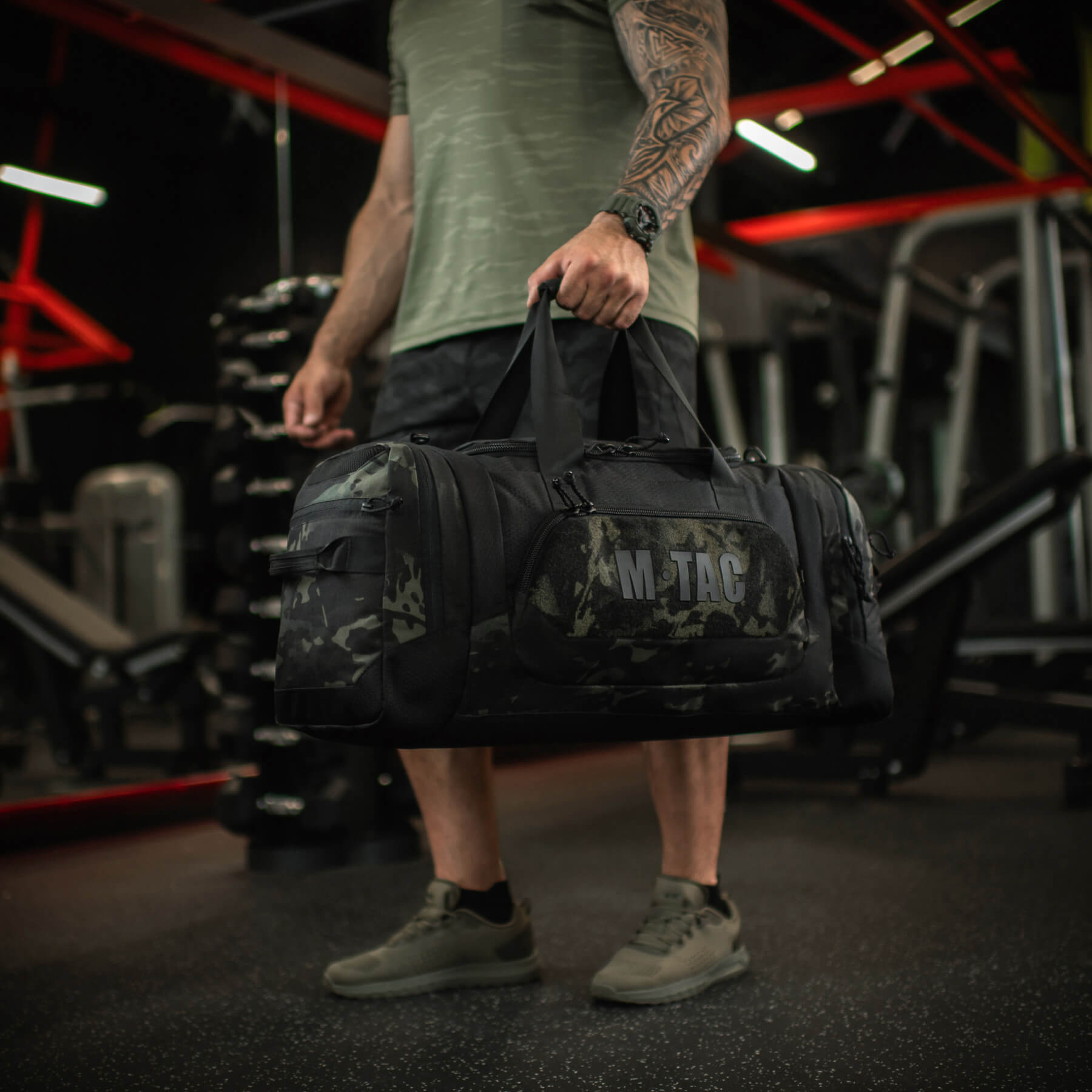 M-Tac сумка-баул Sport 45л Elite Multicam Black