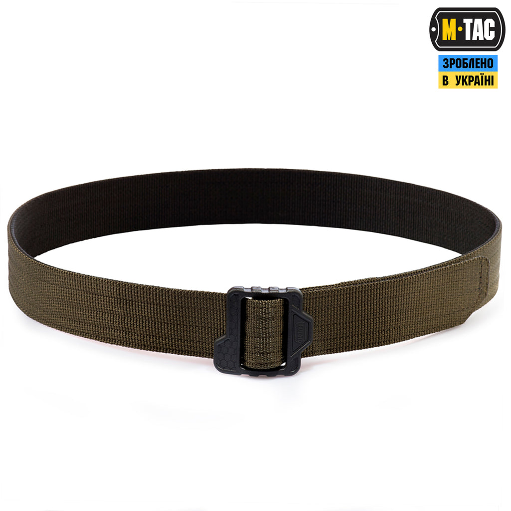 M-Tac ремінь Double Duty Tactical Belt Hex Olive/Black