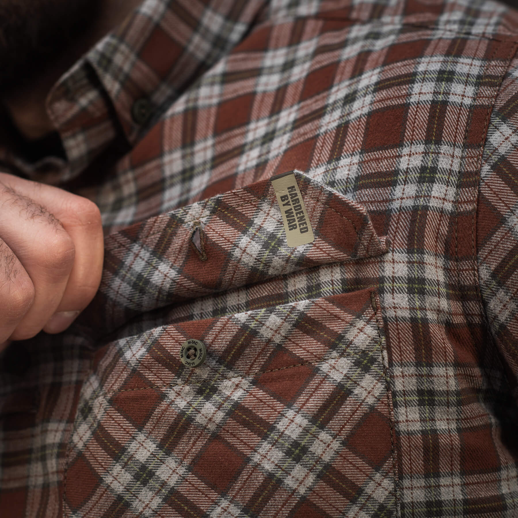 M-Tac сорочка Lumberjack Cotton Shirt Brown/Grey