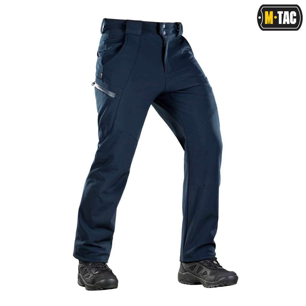 M-Tac штани Soft Shell Winter Dark Navy Blue