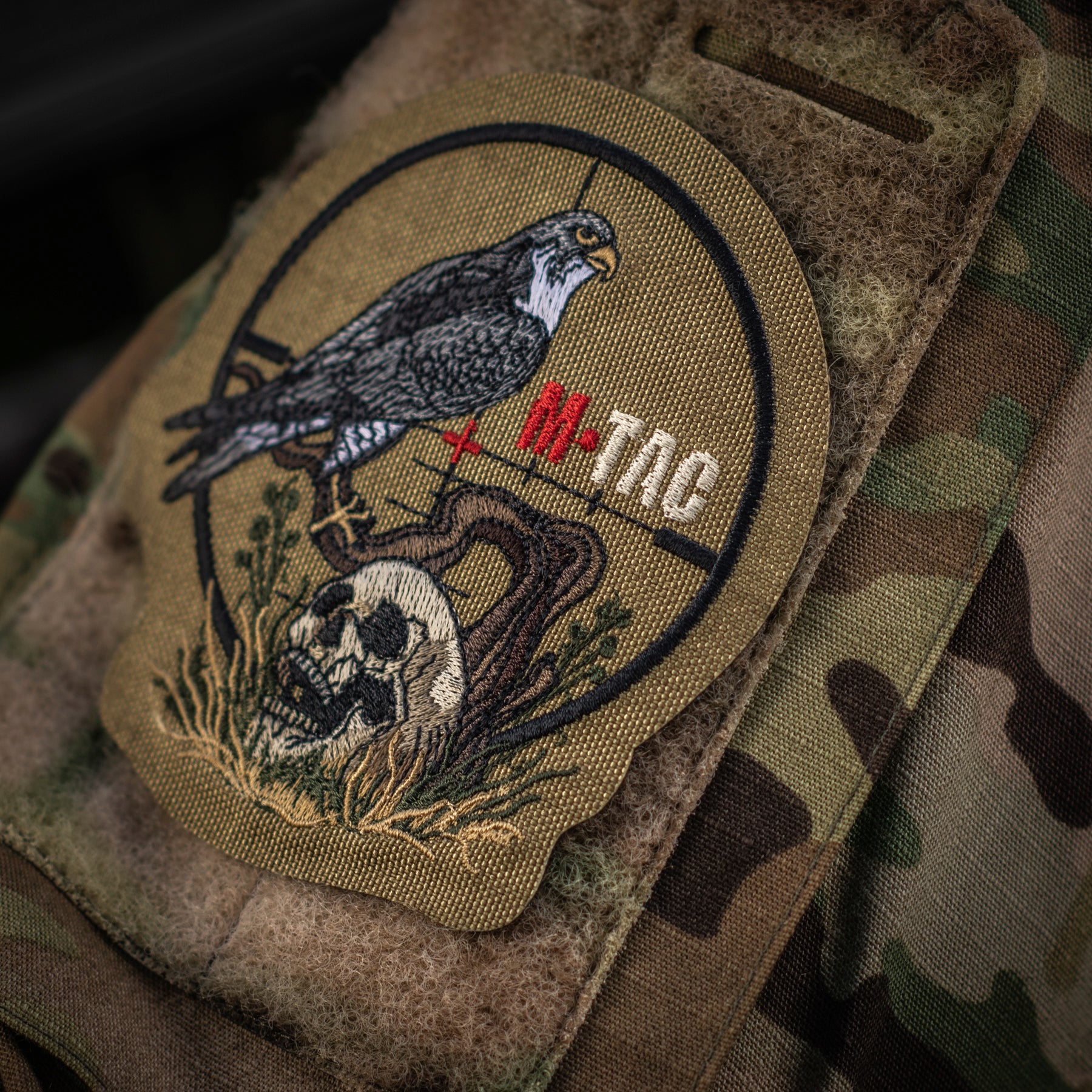 M-Tac нашивка Снайпер (вишивка) Coyote