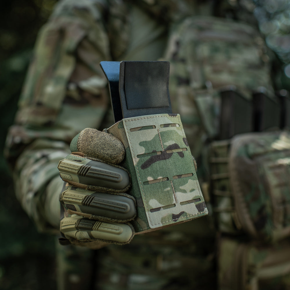 M-Tac підсумок для магазина на гумці (10 см) Laser Cut Multicam