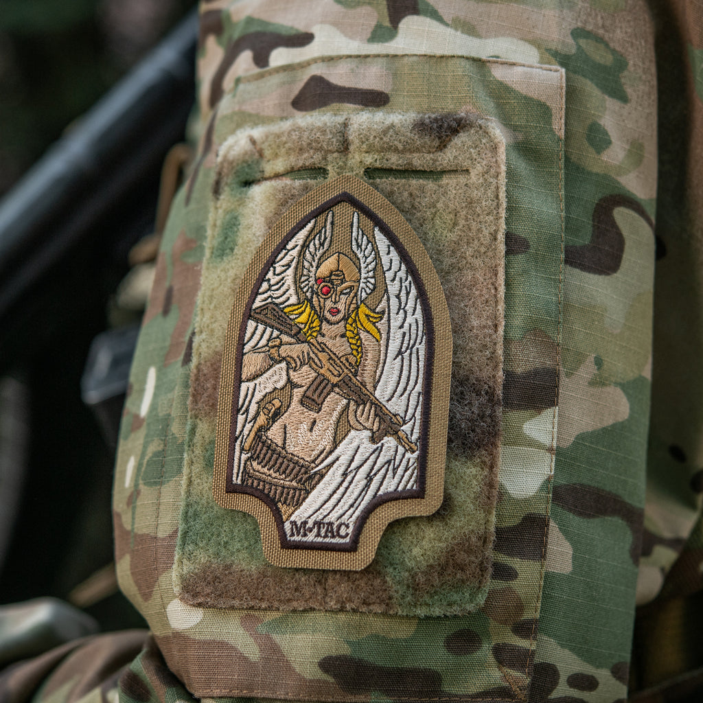M-Tac нашивка Valkyrie (вишивка) Coyote