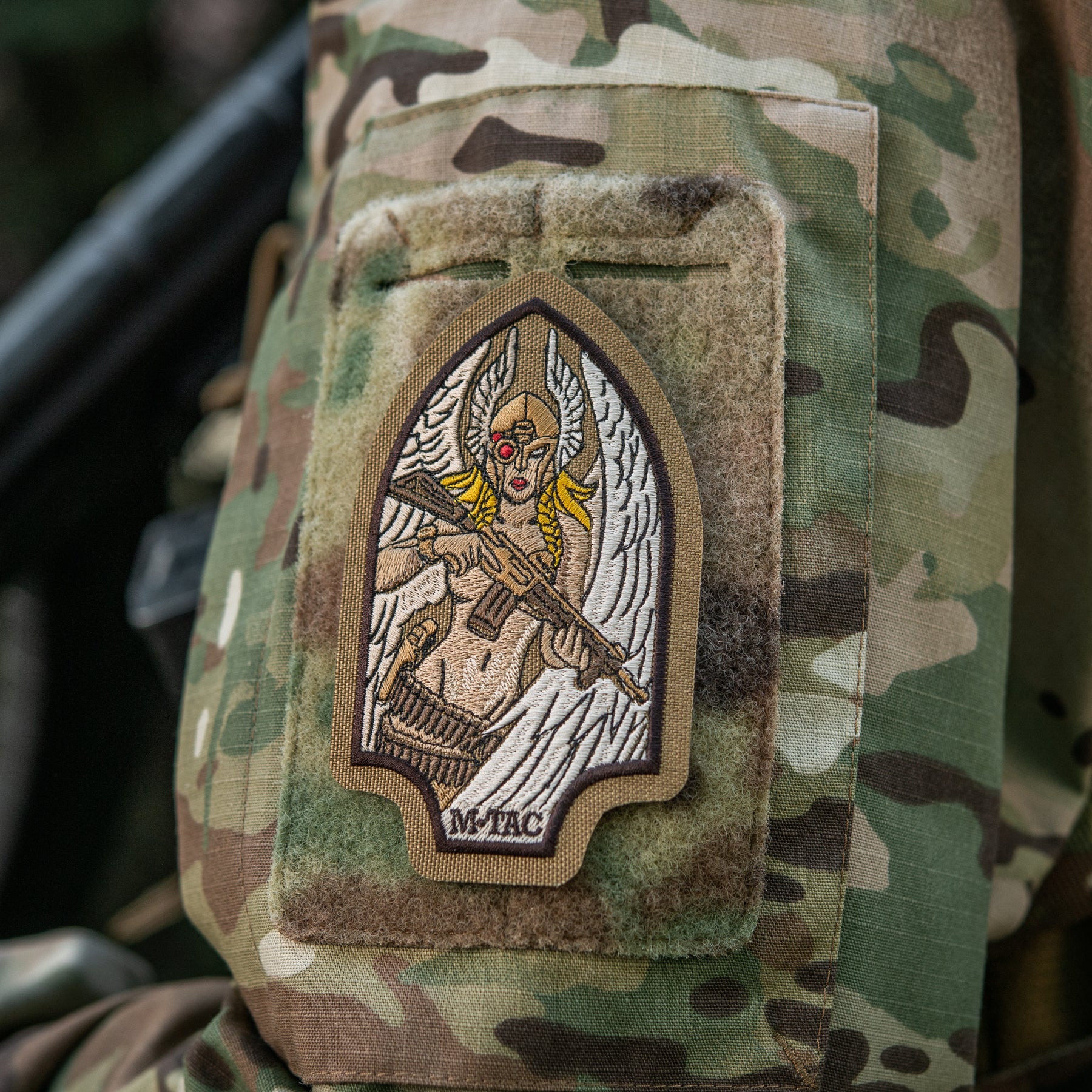 M-Tac нашивка Valkyrie (вишивка) Coyote