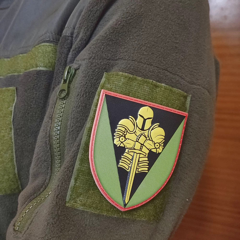 Шеврон ПВХ ЗСУ 17 окрема танкова бригада ОК Схід обємний
