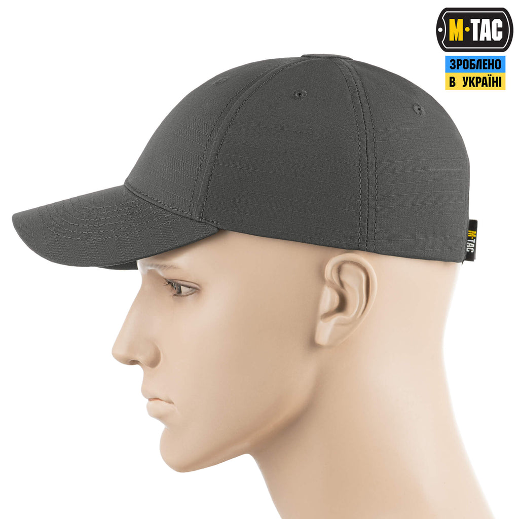 M-Tac бейсболка Elite Flex ріп-стоп Wolf Grey