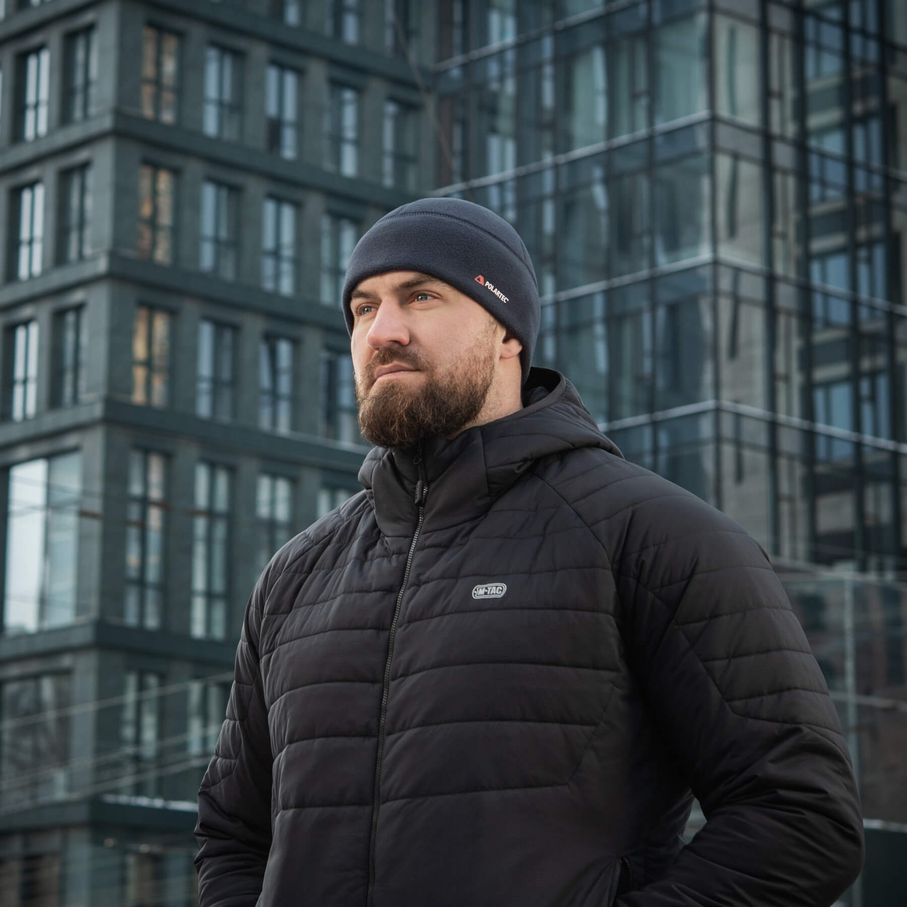 M-Tac шапка Watch Cap Polartec Cold Weather Dark Navy Blue