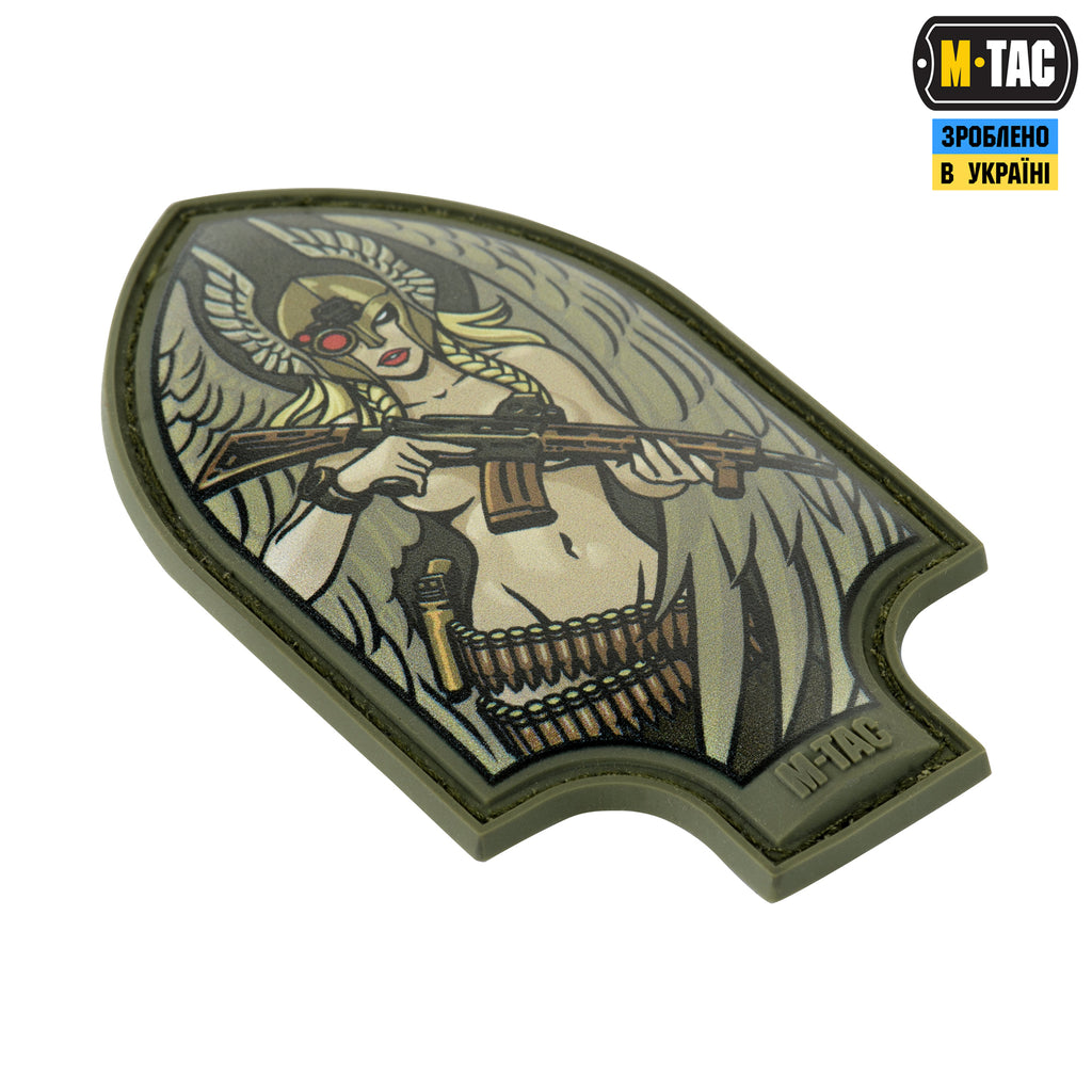 M-Tac нашивка Піка Валькірія PVC Olive