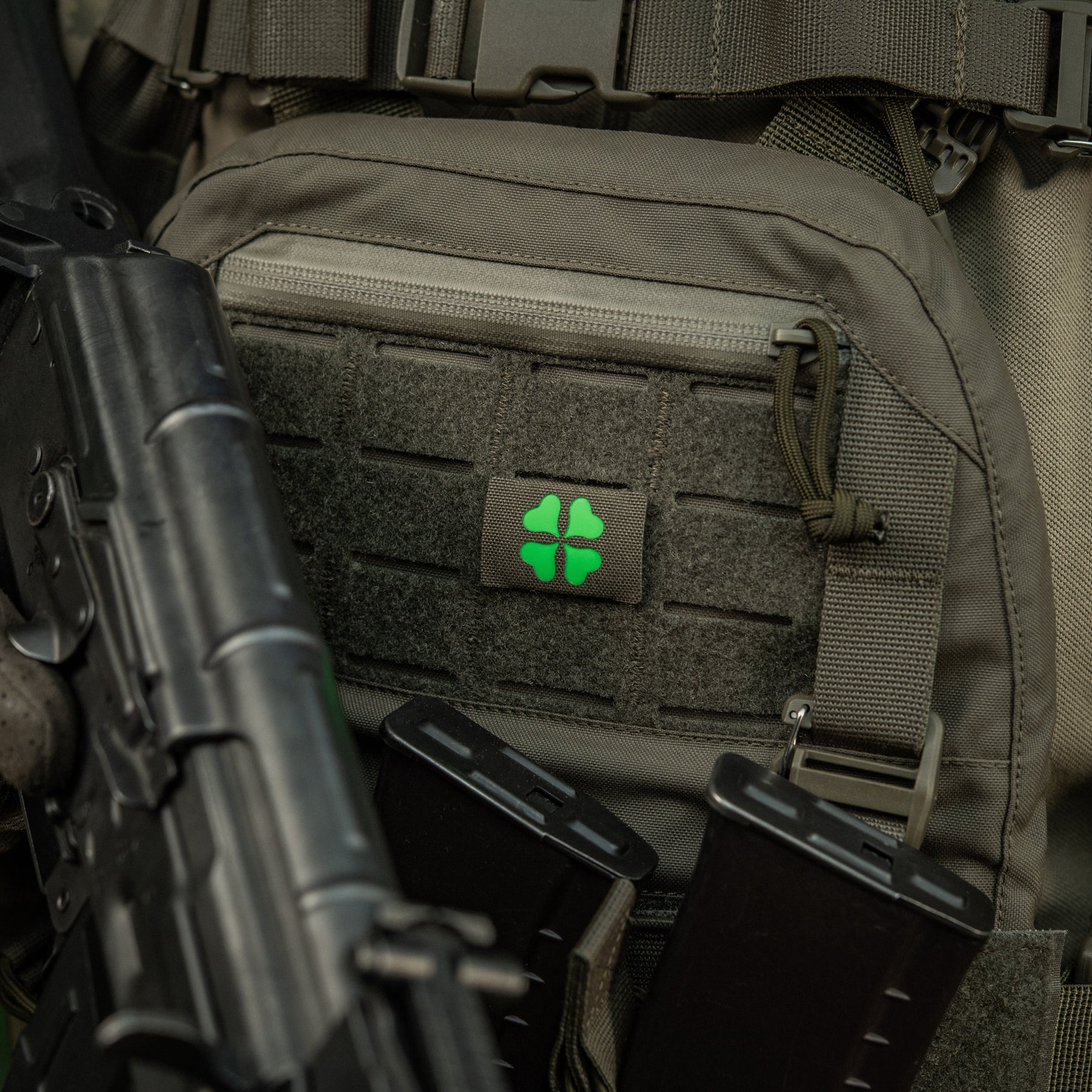 M-Tac MOLLE Patch Клевер Ranger Green