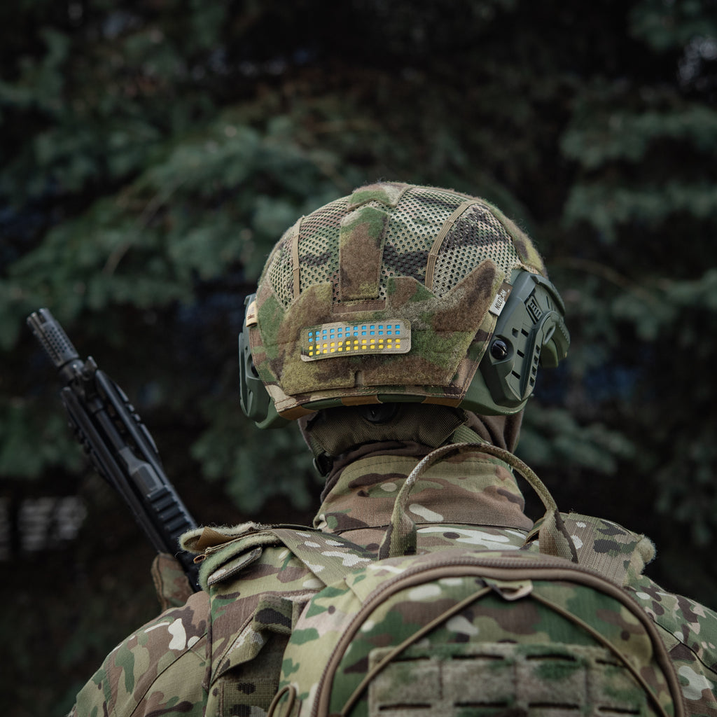 M-Tac нашивка прапор України 25х80 Laser Cut Multicam/Yellow/Blue/GID